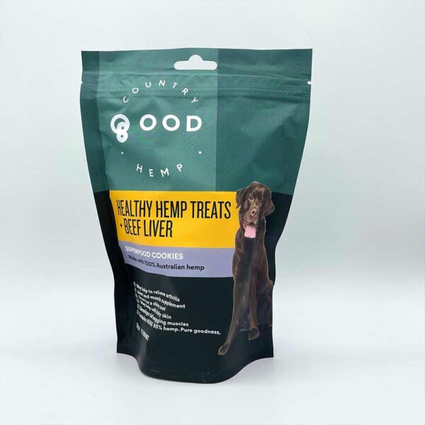 Buy GCH Healthy Hemp Dog Treats - Beef Liver Online & Melbourne